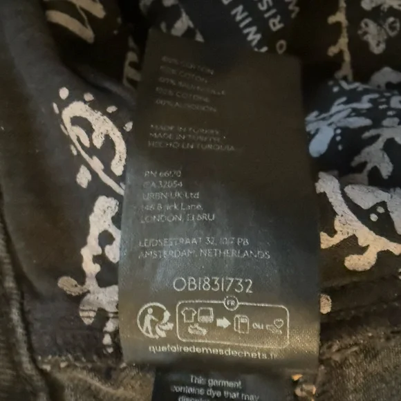 Free People We The Free Twin Flame Wide-Leg Jeans - Size 30 Worn Once Like New - Picture 5 of 7